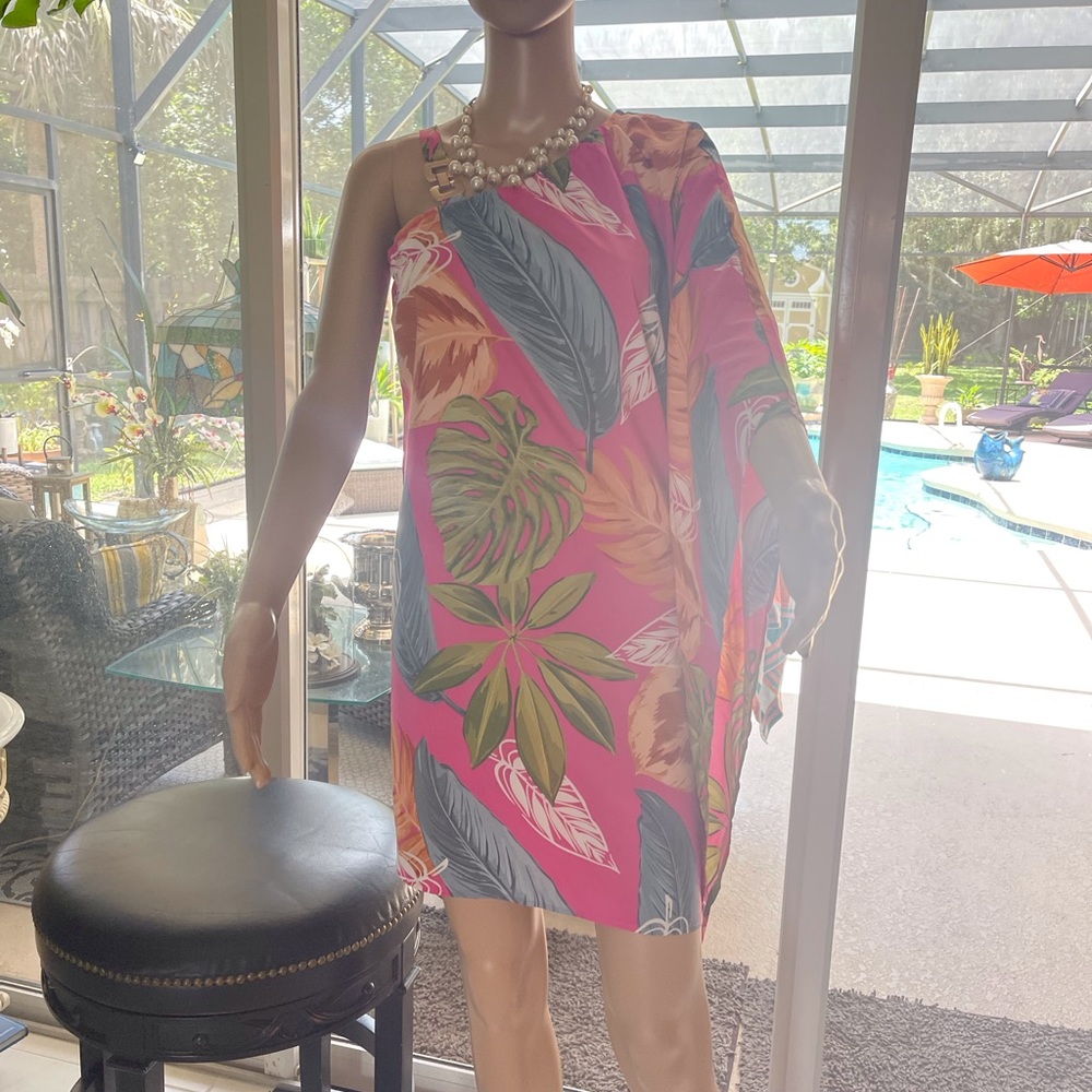Summer tropical dress